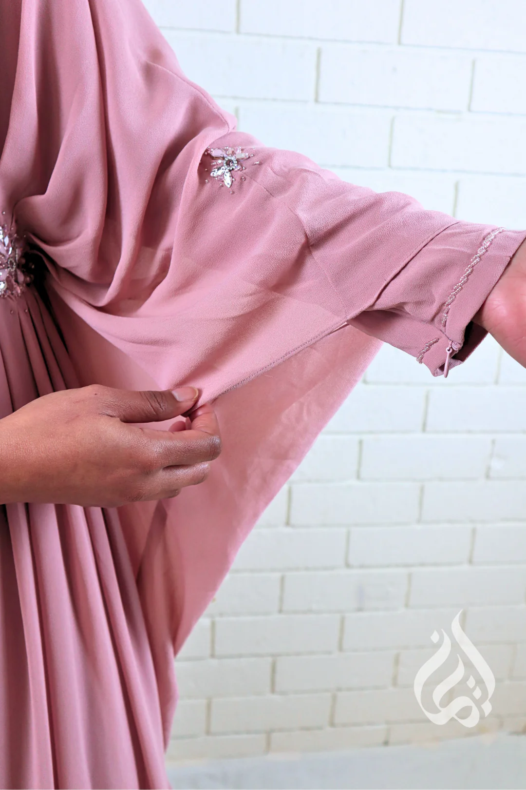 Bella Kaftan - Dusty Pink - Image 7