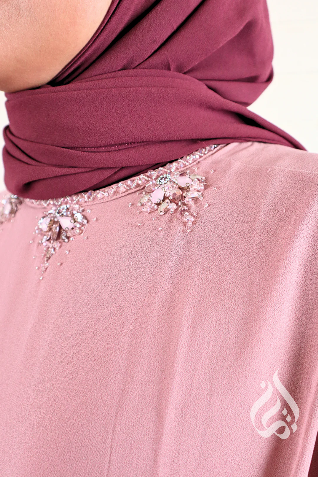 Bella Kaftan - Dusty Pink - Image 8