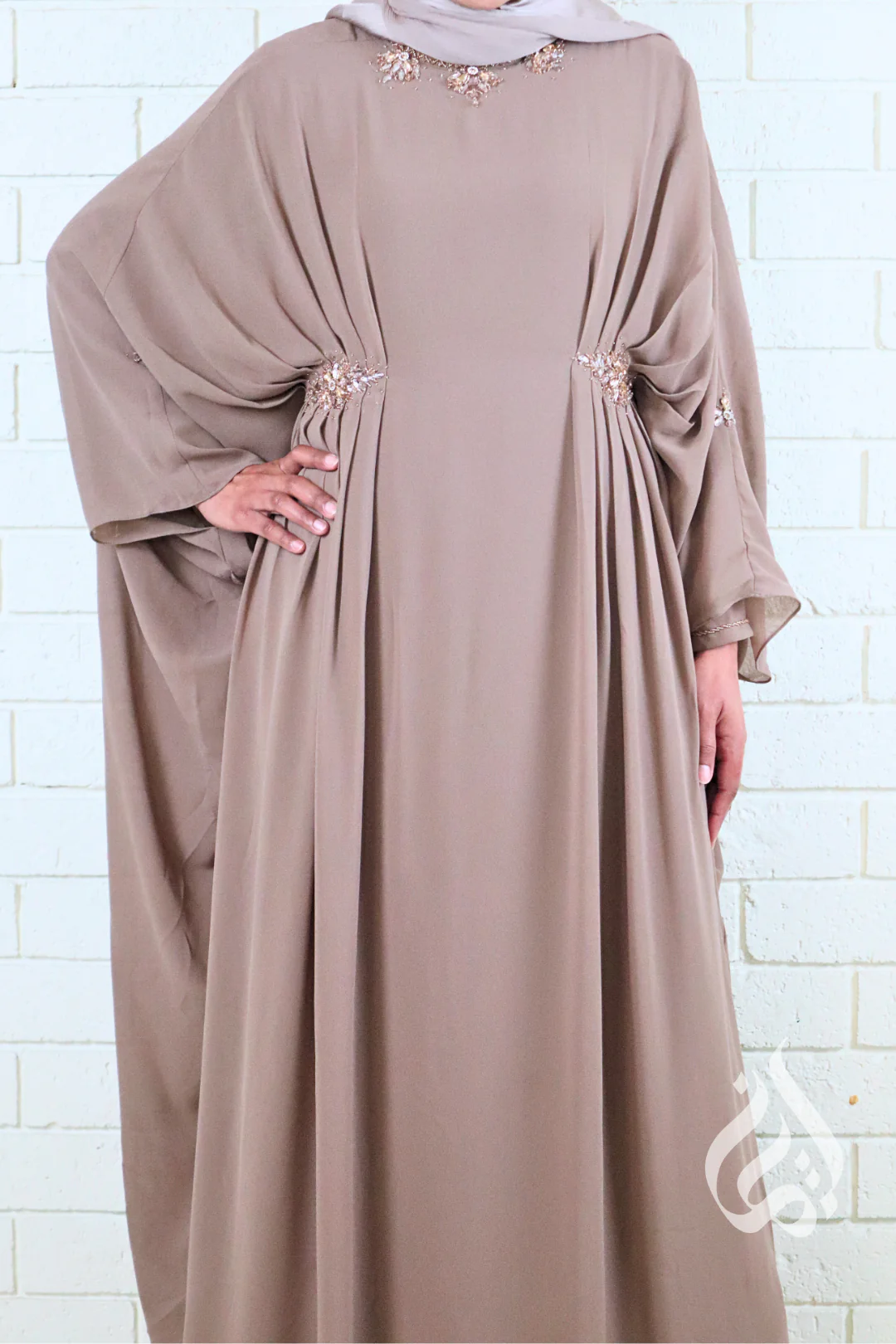 Bella Kaftan - Mocha - Image 3