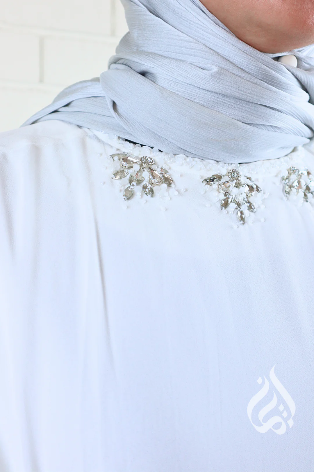 Bella Kaftan - White - Image 7