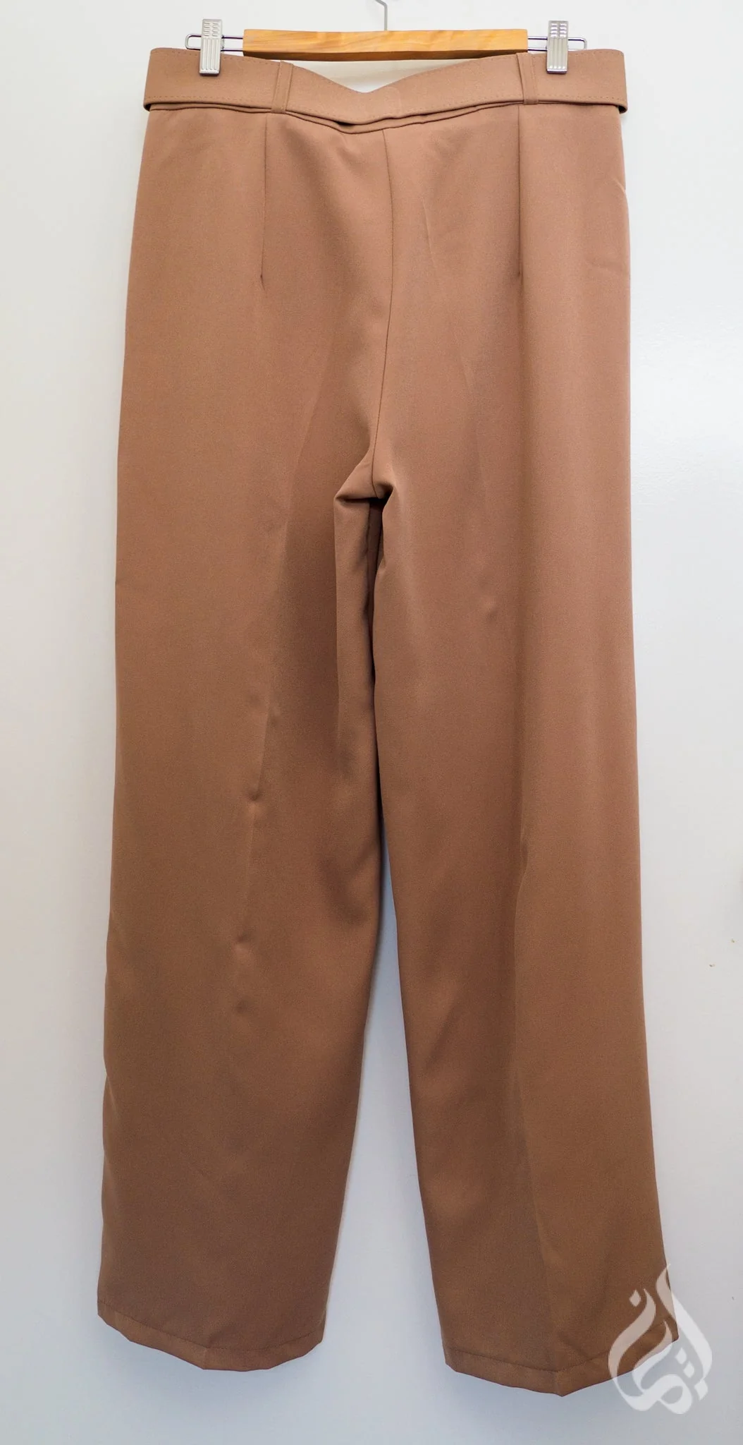 Belted Slack Pants - Peachy Clay - Image 3