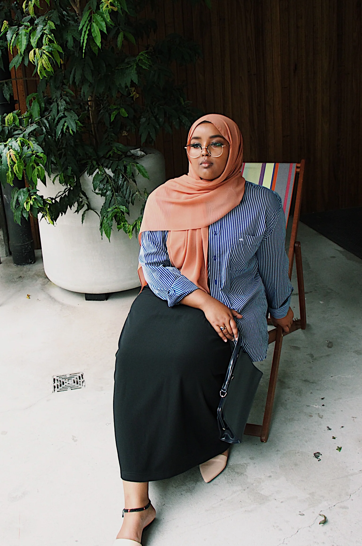 Classic Black Long Skirt - Image 6