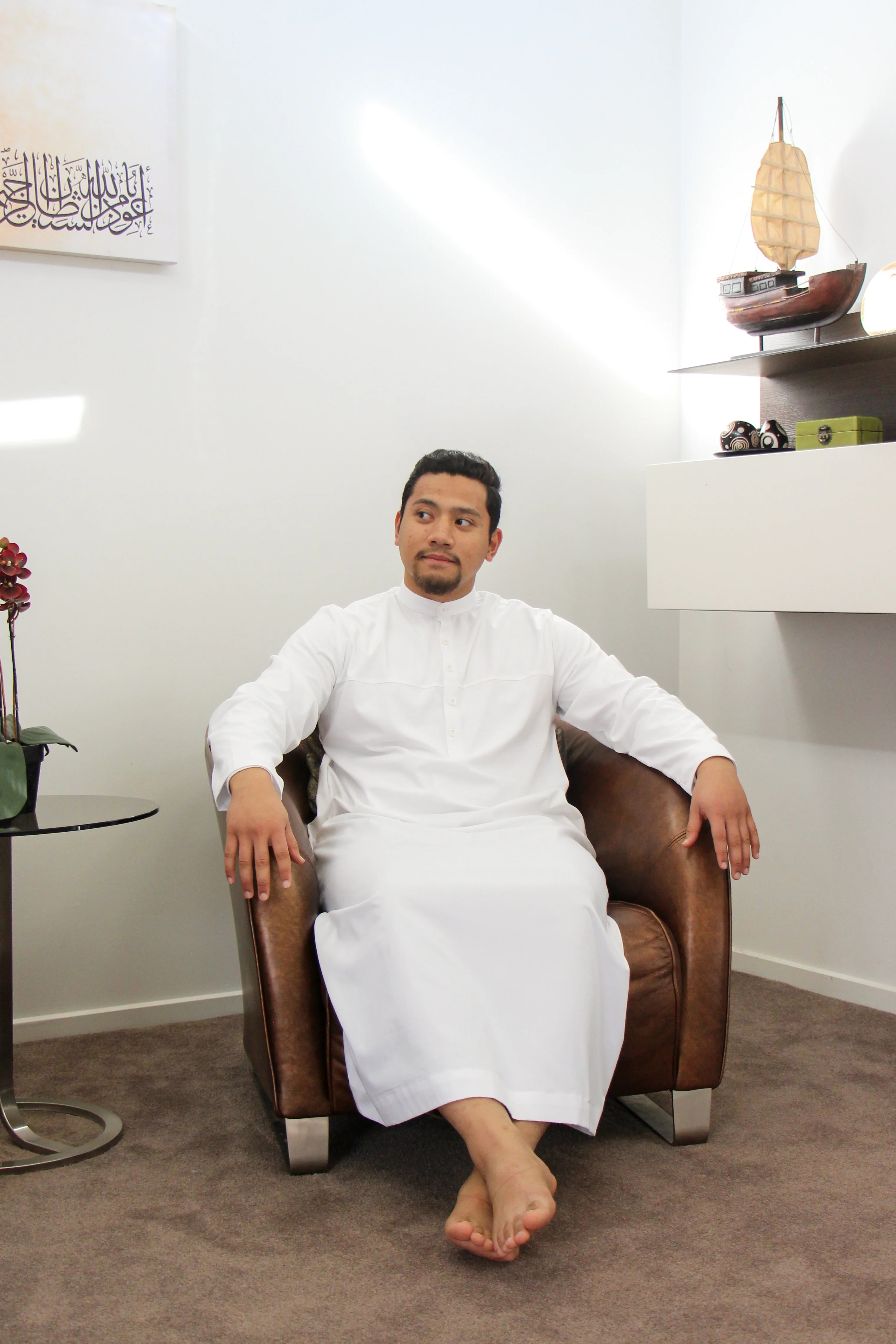 Classic Thowb - White - Image 6