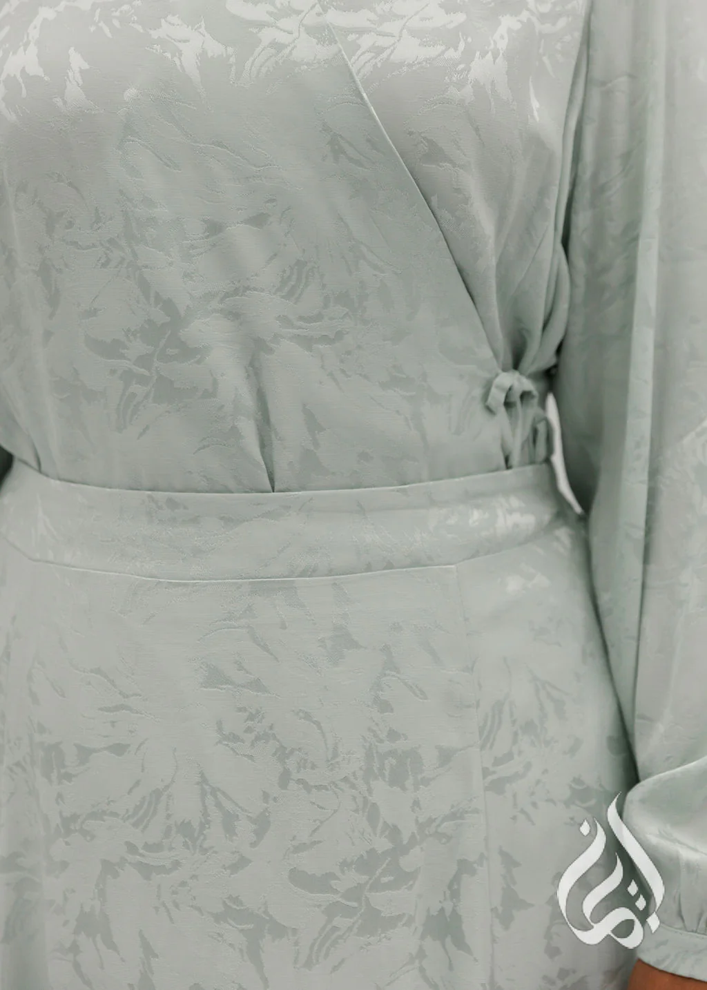 Flare Maxi Skirt - Sea Mint - Image 4