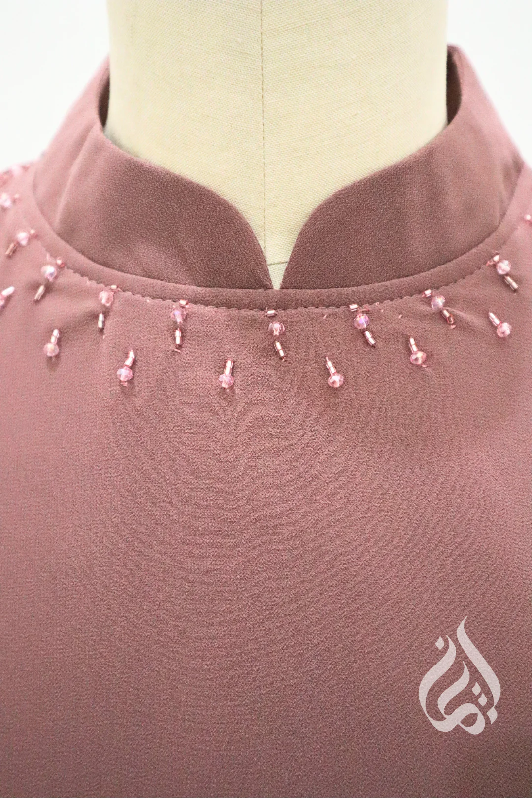 Jewelled Kaftan - Mauve - Image 3