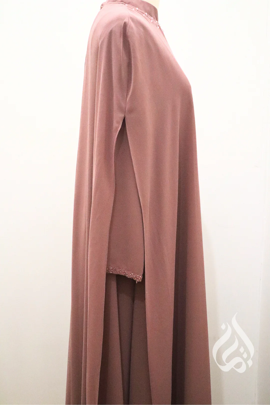 Jewelled Kaftan - Mauve - Image 5