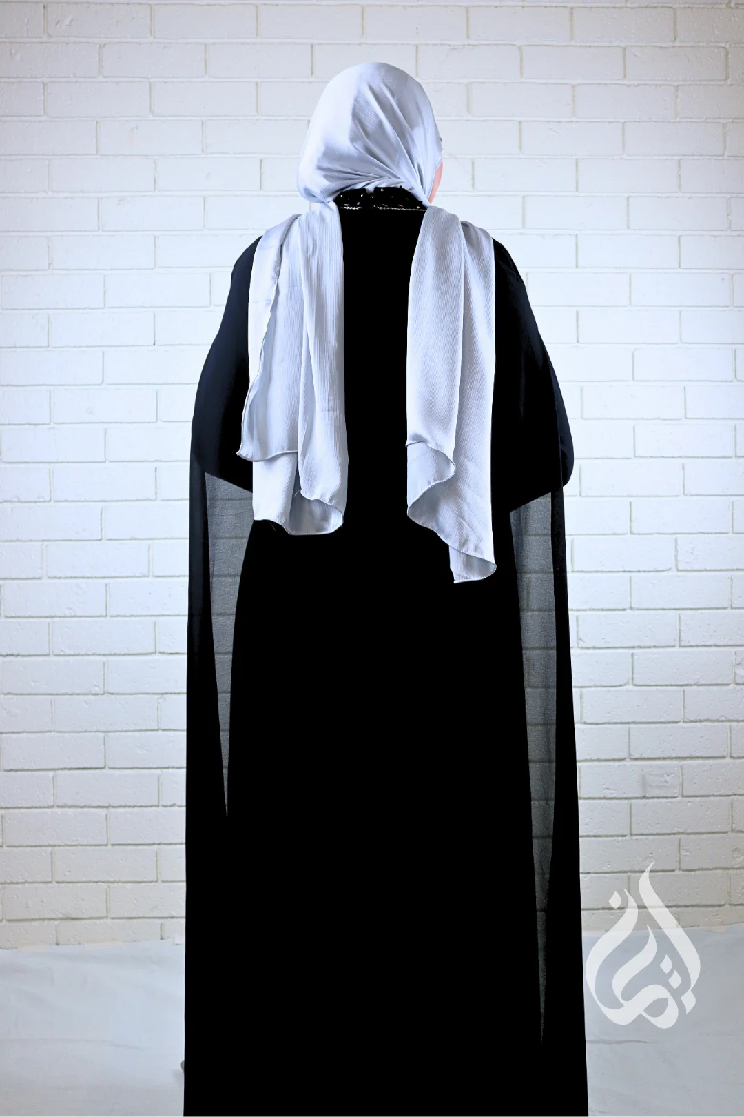 Jewelled Kaftan - Black - Image 6