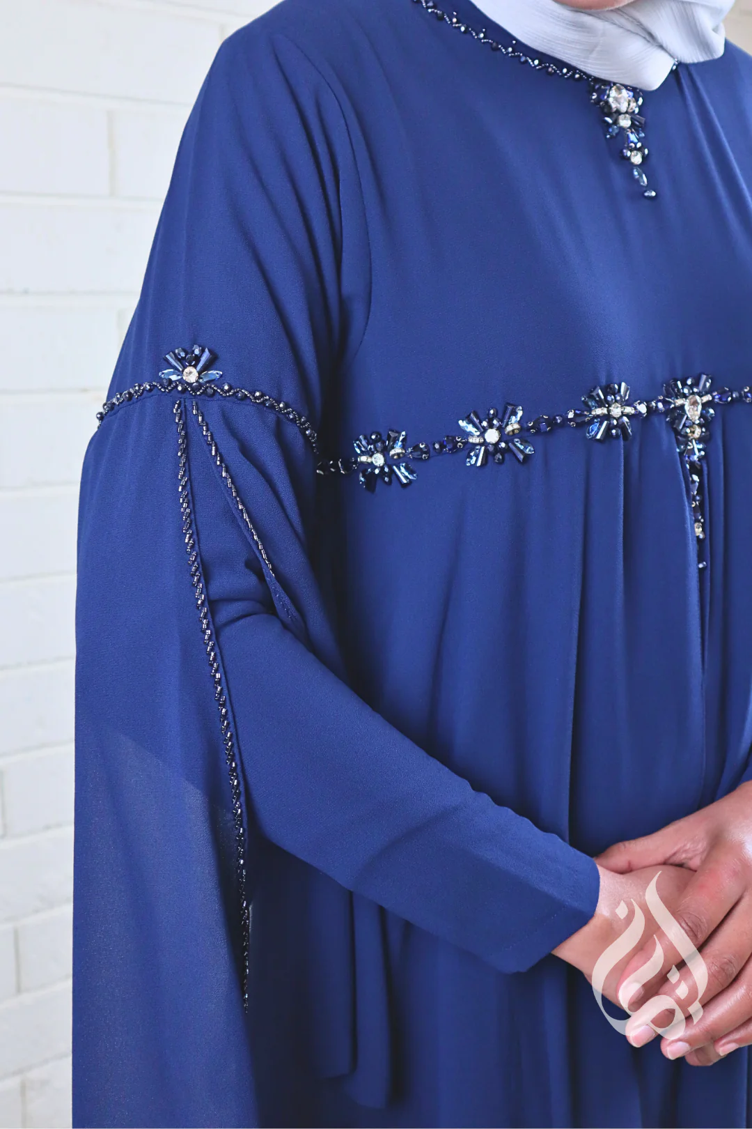 Layla Formal Dress - Navy Blue - Image 7