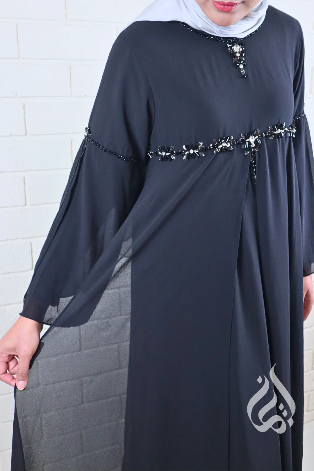 Layla Formal Dress - Black - Image 7