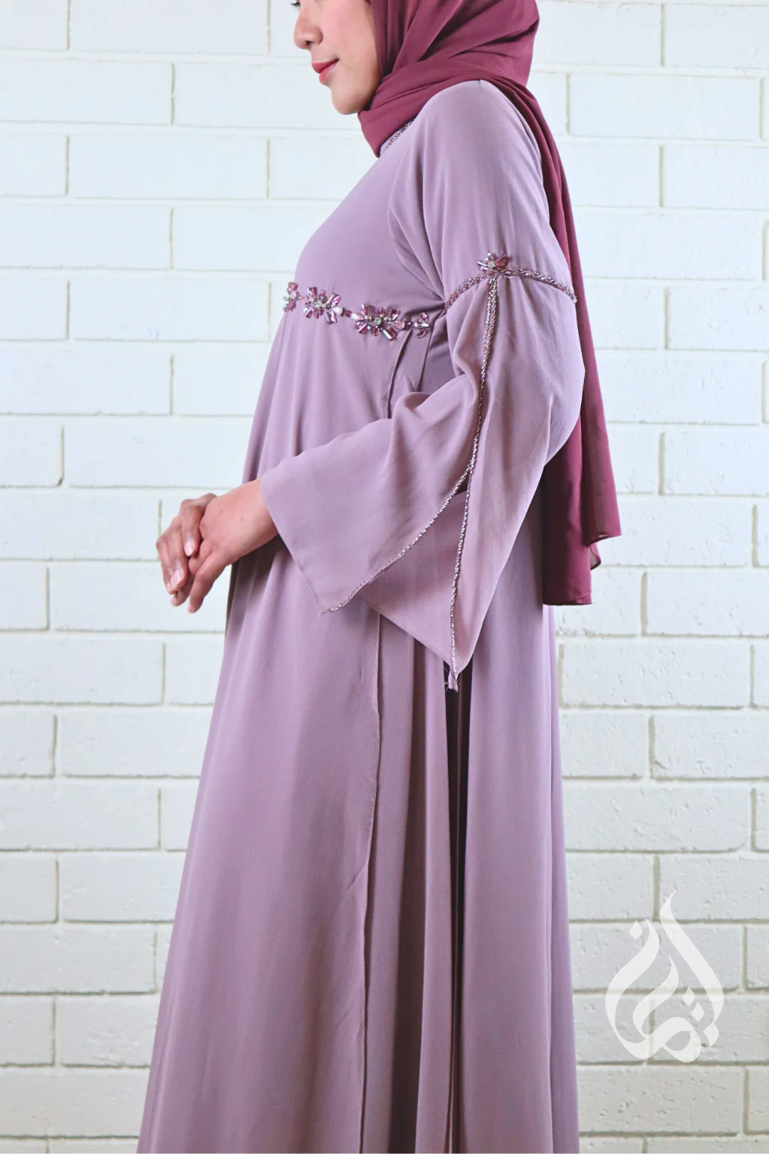 Layla Formal Dress - Lavender - Image 5