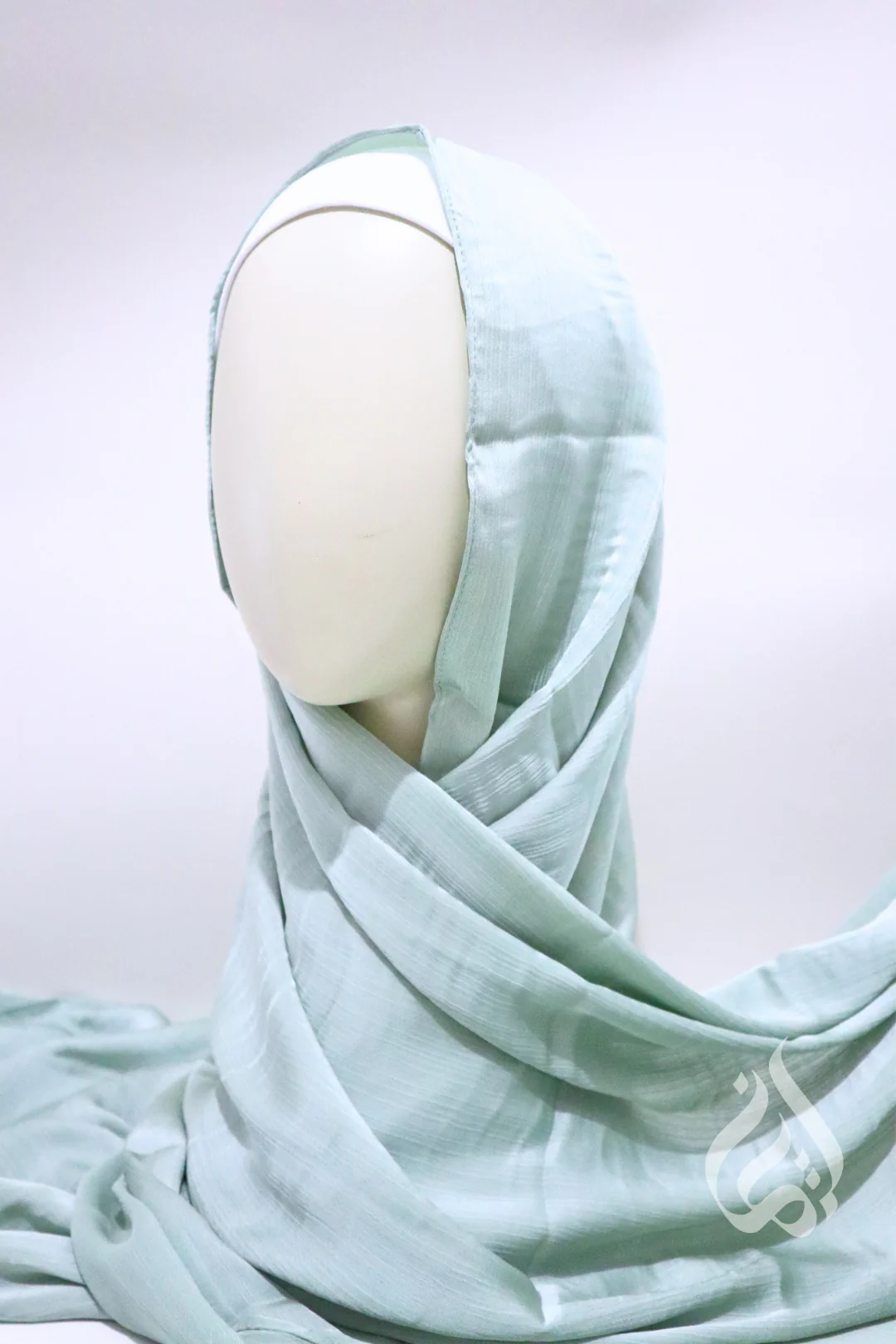 Textured Satin Scarf - Image 13