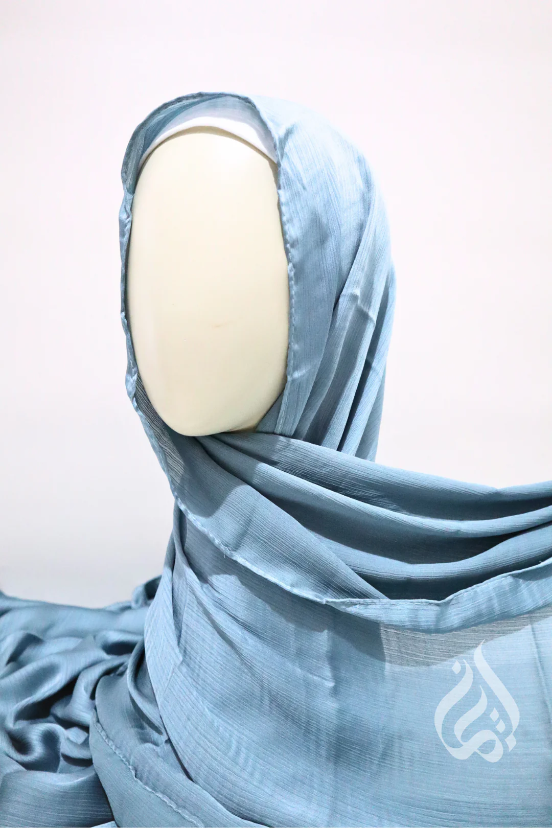 Textured Satin Scarf - Image 7