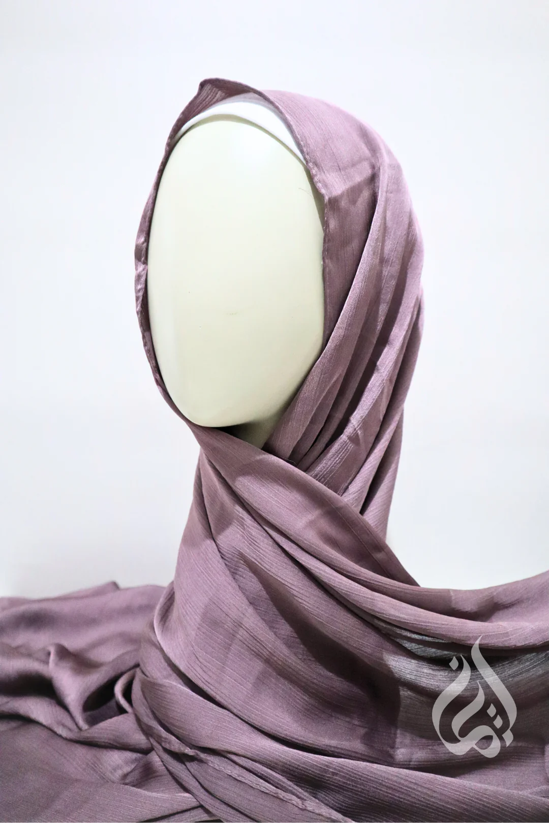 Textured Satin Scarf - Image 8