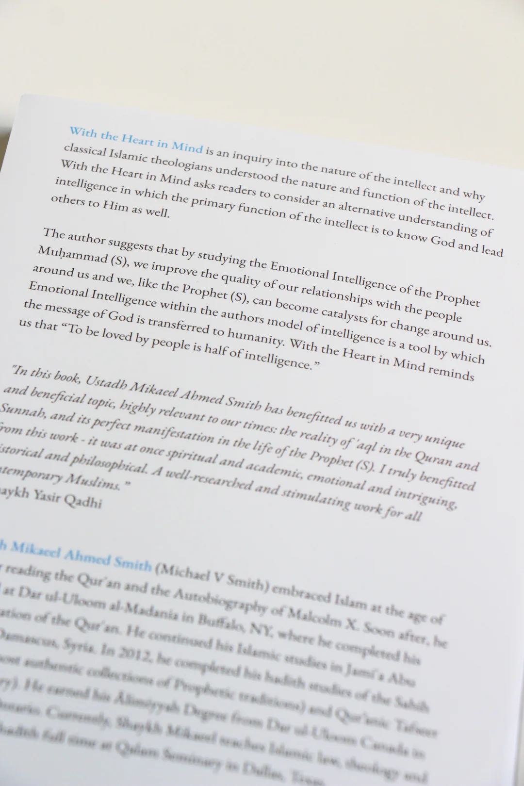 With the Heart in Mind by Mikaeel Ahmed Smith - Image 5